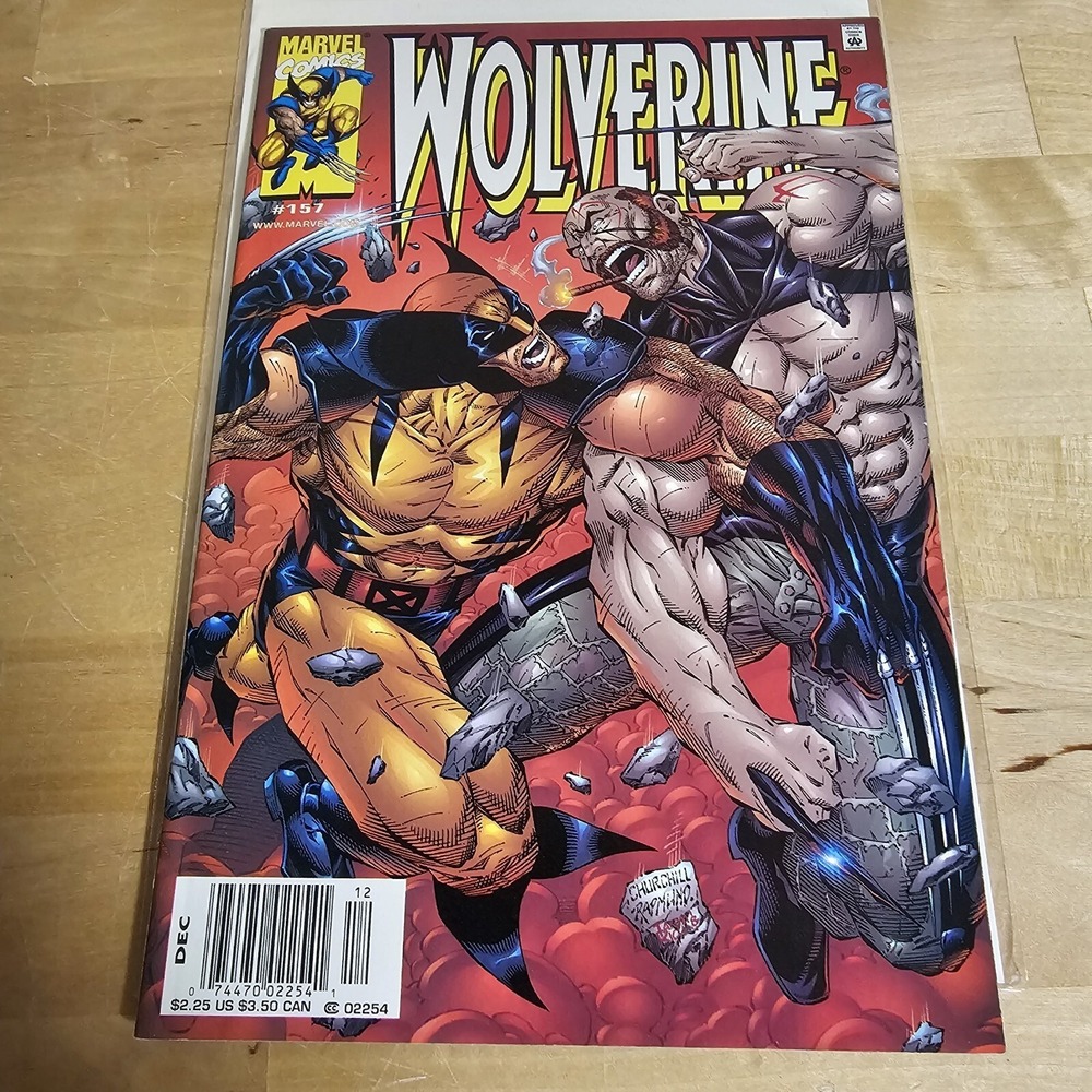 Wolverine‎ #157 (Marvel Comics December 2000) Newsstand Edition